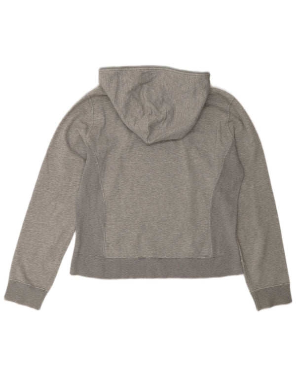 Felpa con cappuccio grafica Champion Heritage Classics da donna UK 14 Grigio medio