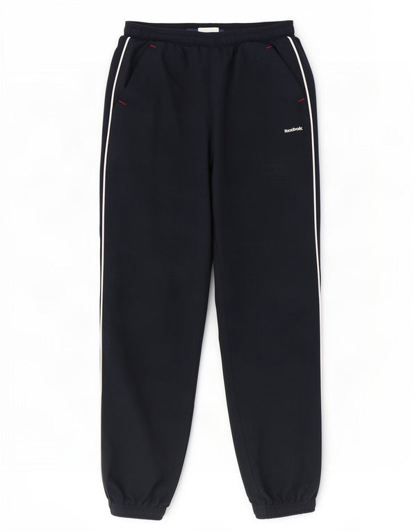 Pantaloni da tuta con grafica Reebok da ragazzo, pantaloni da jogging, 13-14 anni, XL, blu navy