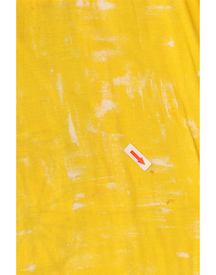 T-shirt grafica da donna Iceberg Top IT 44 giallo medio