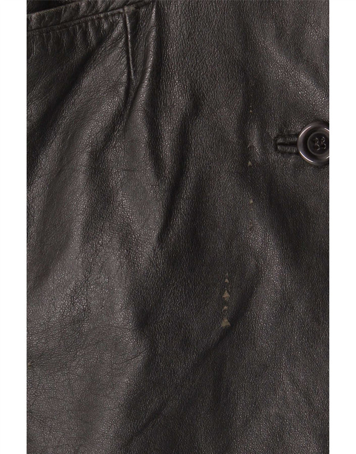 Cappotto in Pelle Donna Pascucci IT 44 Medio Nero