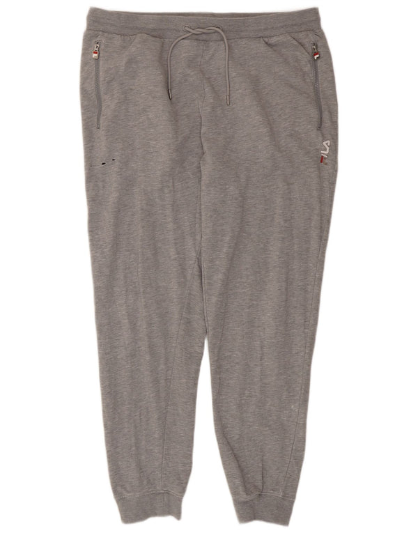 Pantaloni da tuta da uomo Fila Joggers 2XL Cotone chiazzato grigio
