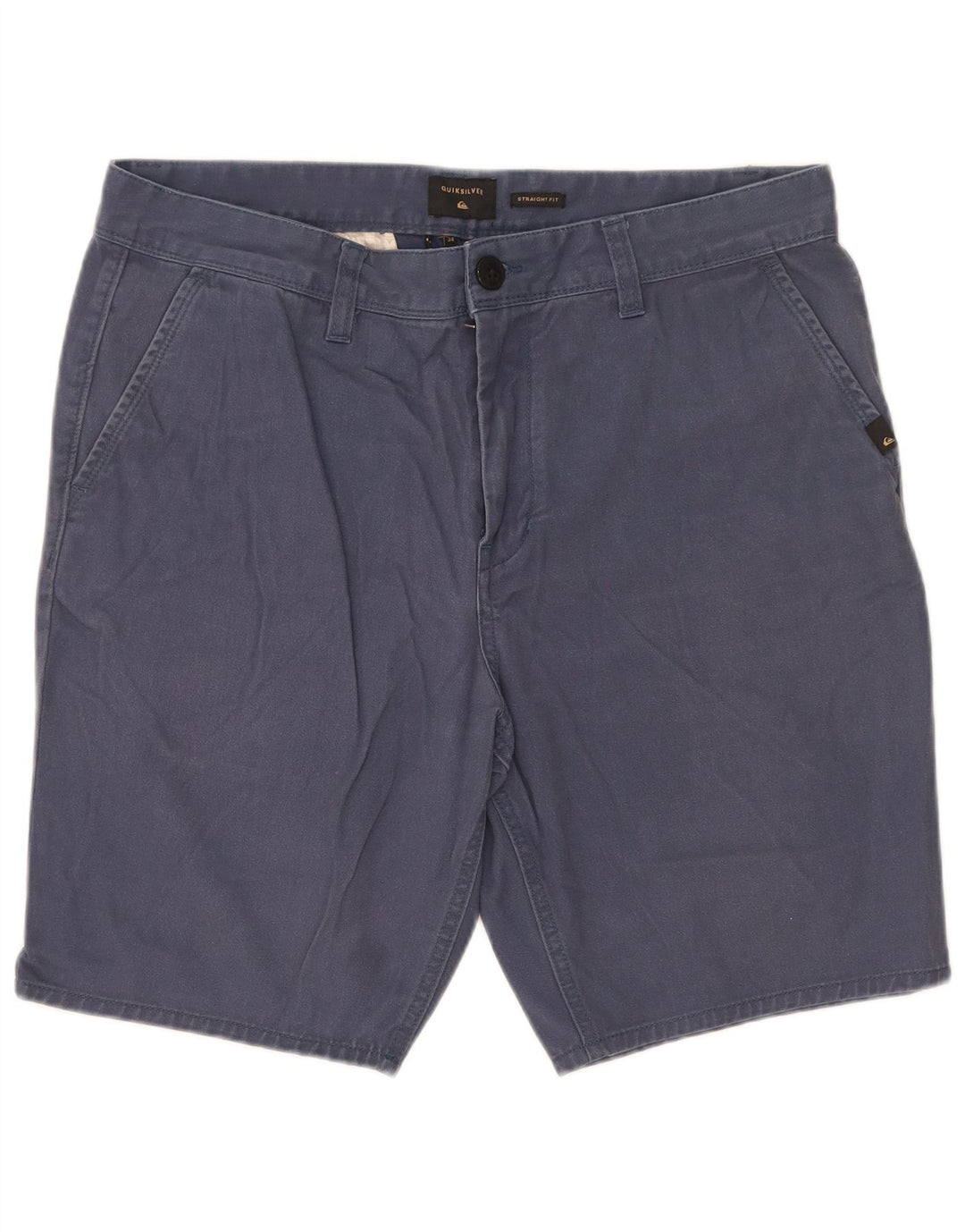 Pantaloncini chino da uomo Quiksilver W34 Large in cotone blu