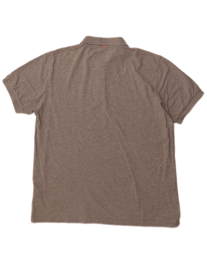 SUN68 Mens Polo Shirt XL Grey Cotton