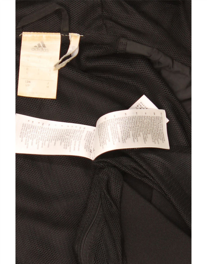 Giacca da ginnastica da uomo Adidas Climalite con cappuccio, piccola, colore nero