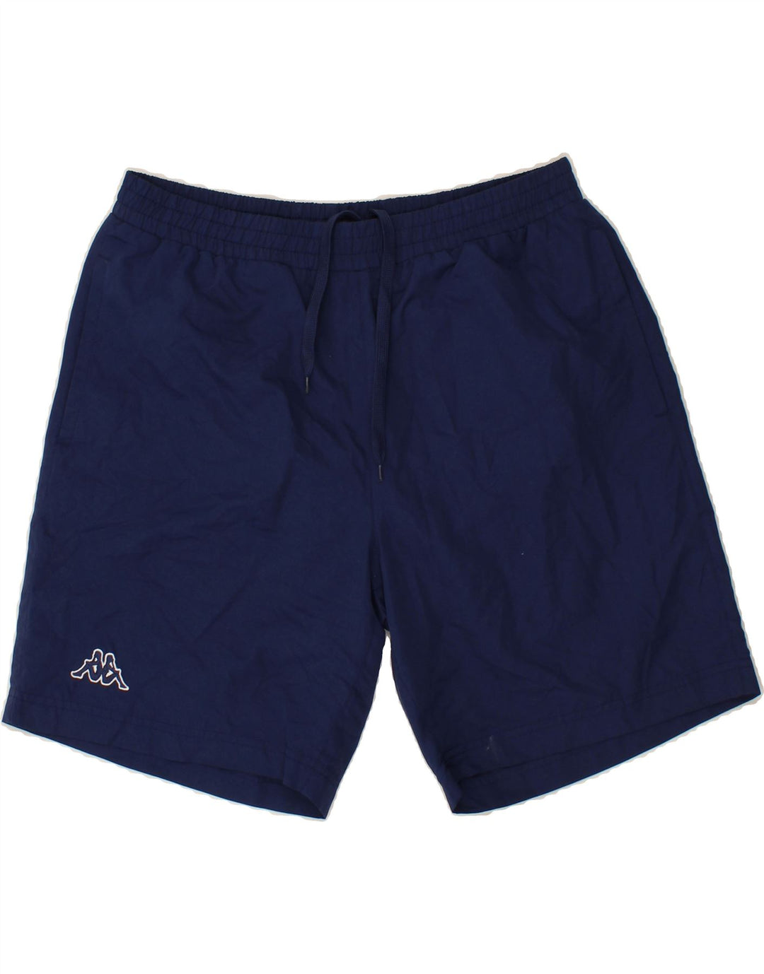 KAPPA Mens Sport Shorts Large Navy Blue Polyester Vintage Kappa and Second-Hand Kappa from Messina Hembry 