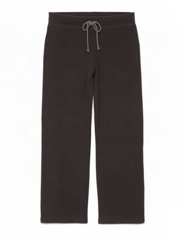 Marks & Spencer Womens Tracksuit Trousers UK 12 Medium Grey Cotton