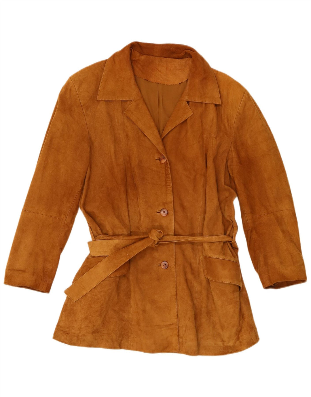 Giacca Donna Scamosciata Conbipel IT 42 Pelle Beige Medio