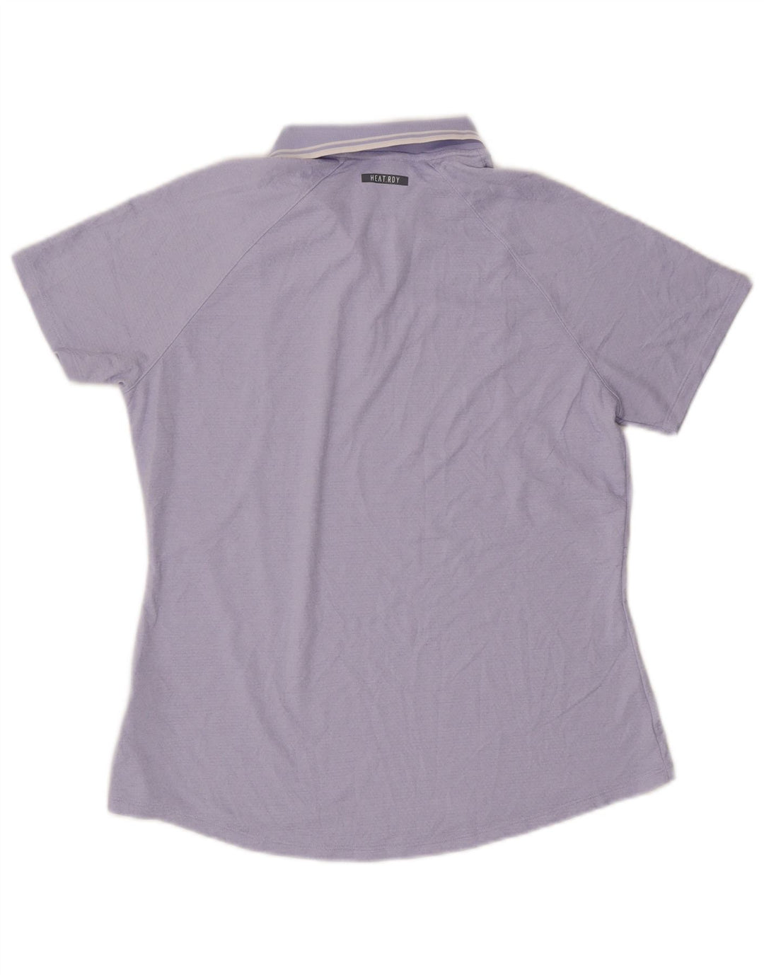 Polo ADIDAS da donna UK 14 grande viola in poliestere