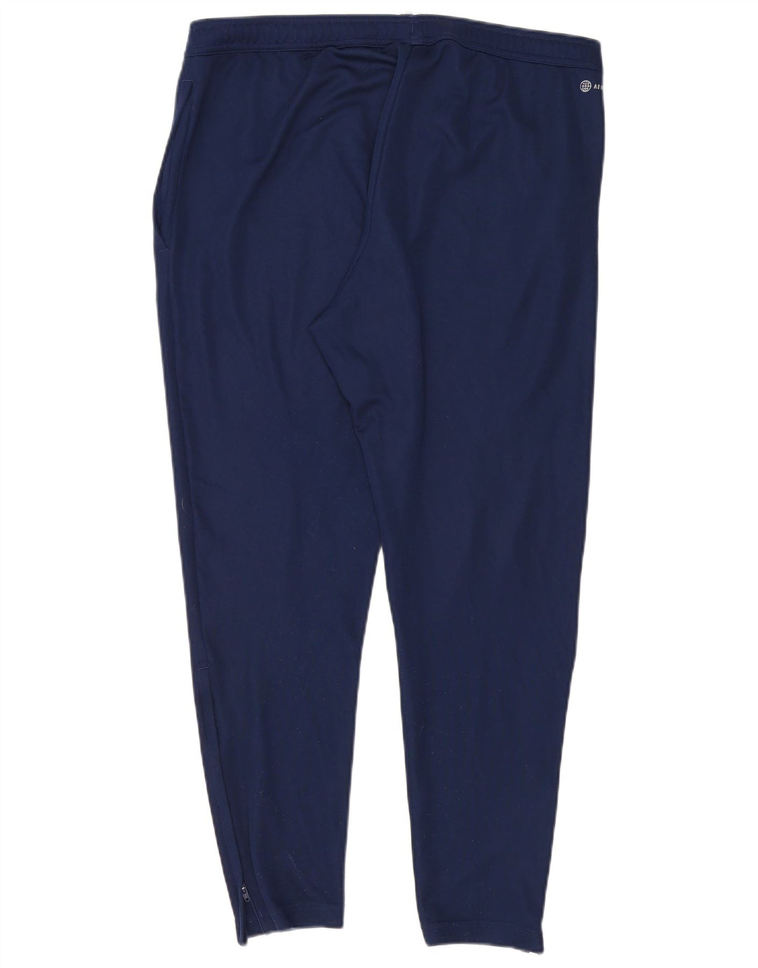Pantaloni da tuta Adidas Aeroready da uomo XL in poliestere blu navy