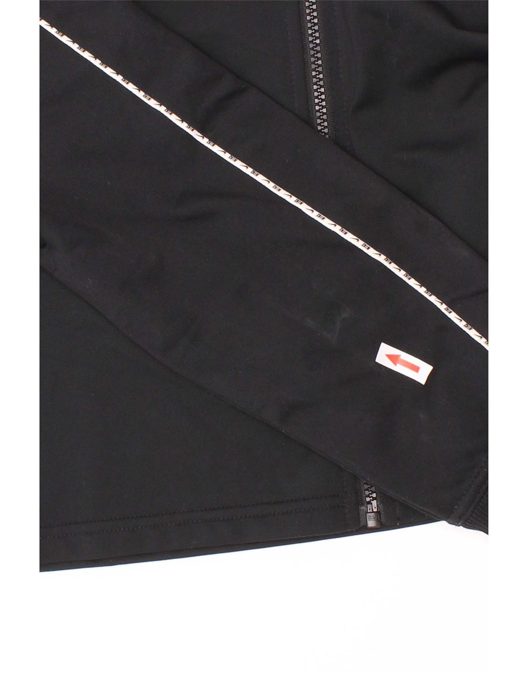 Giacca superiore della tuta da ragazza Nike 13-14 anni XL poliestere nero