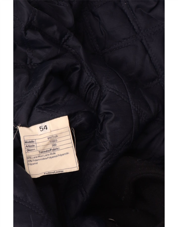 Marina Yachting Cappotto da marinaio da uomo IT 54 2XL Lana blu navy