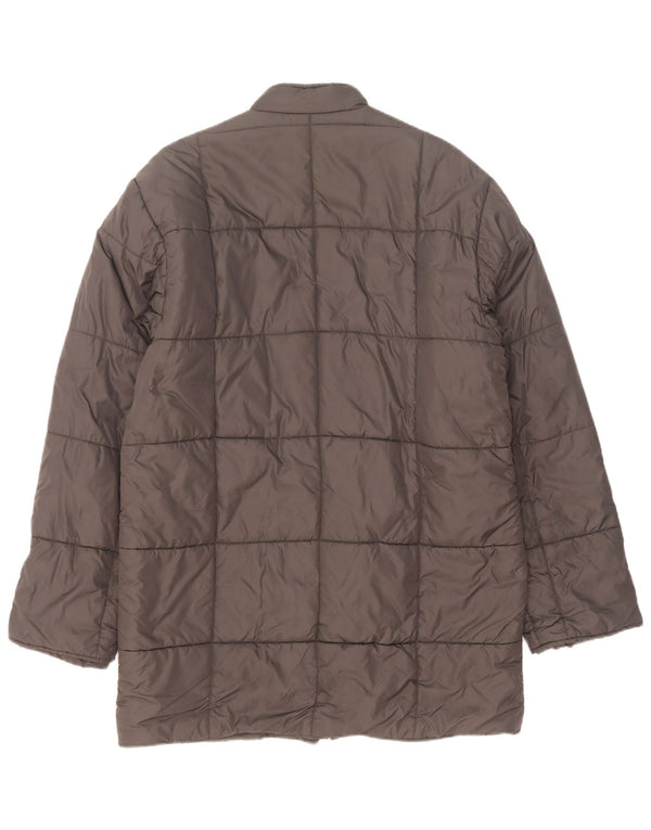 Giacca imbottita da uomo Alberto Aspesi UK 38 Nylon grigio medio