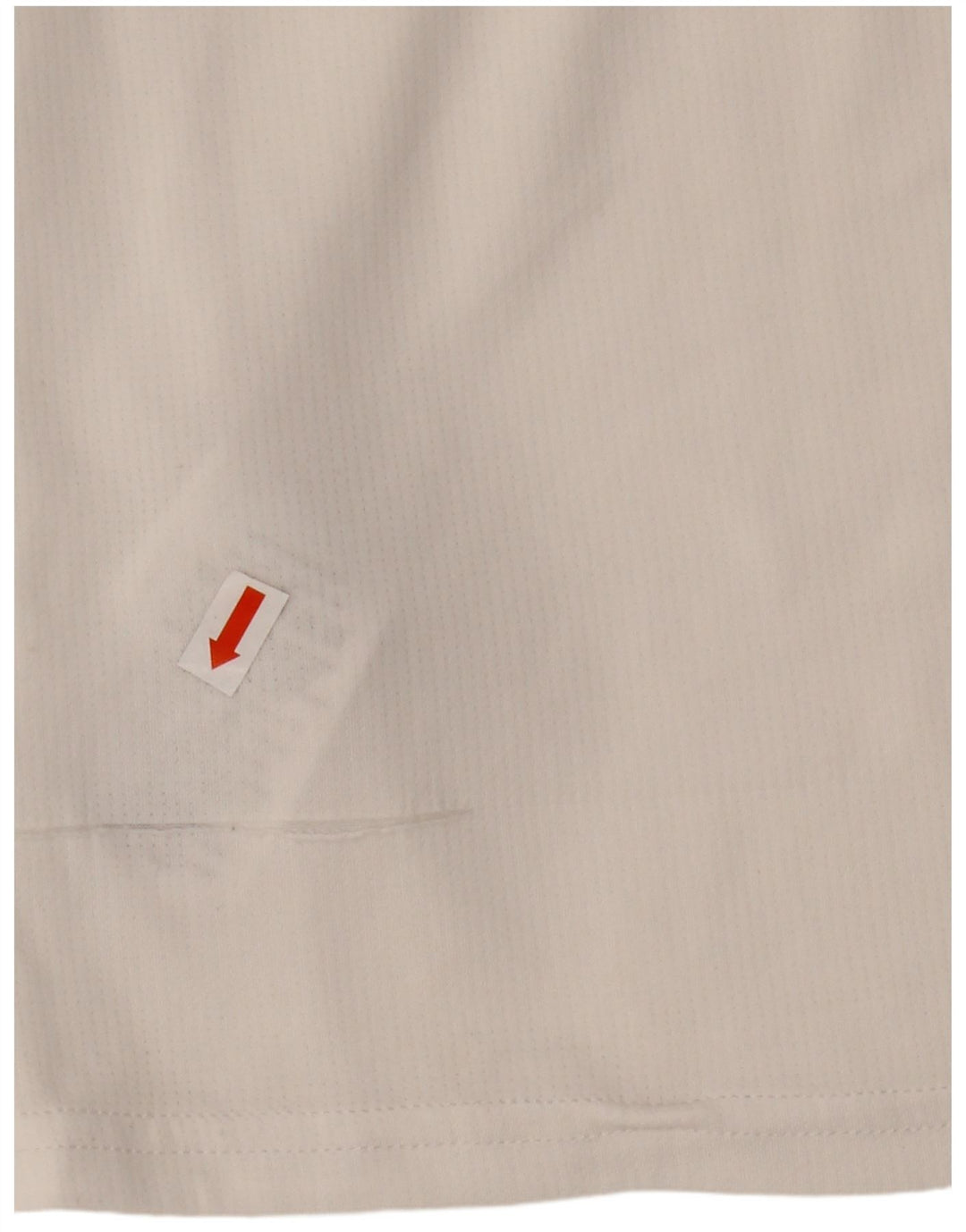 T-shirt ADIDAS da uomo Climacool Top piccola in poliestere bianco sporco