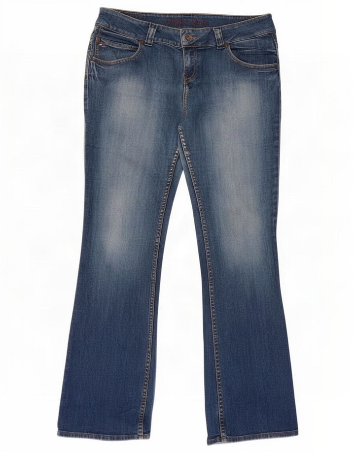 Jeans bootcut regolari da donna Tommy Hilfiger W34 L34 cotone blu