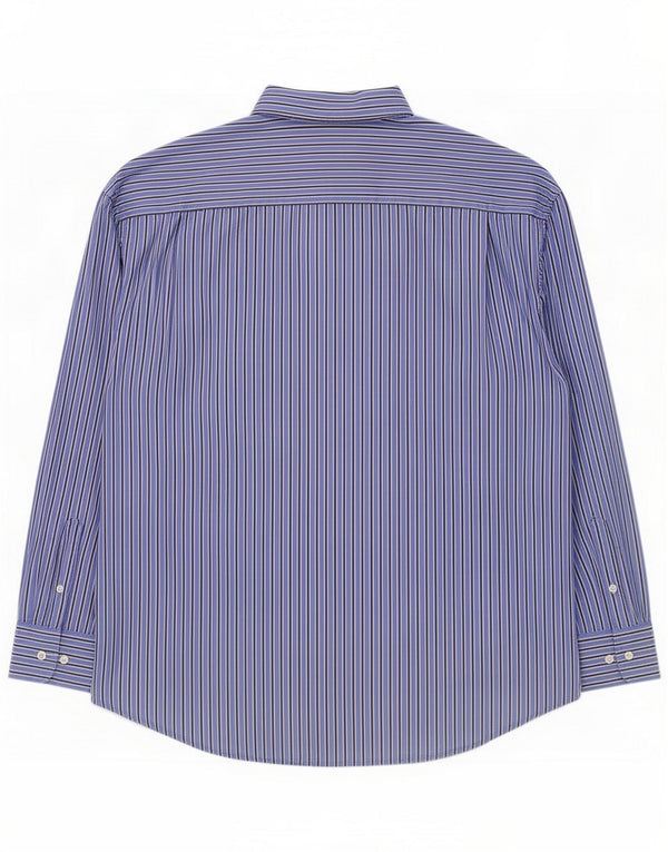 Camicia da uomo Nautica 2XL Cotone gessato blu
