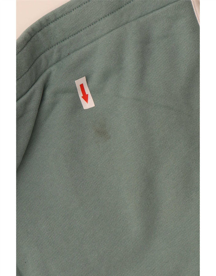 Pantaloncini sportivi Adidas da uomo grandi in cotone verde