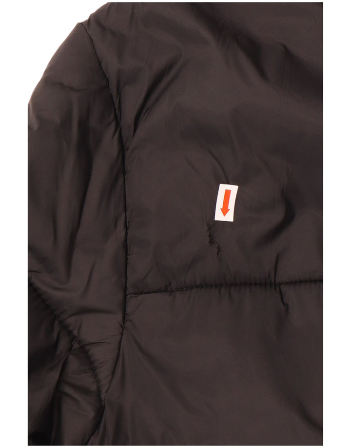 Giacca imbottita da uomo Zara UK 40 grande poliestere nero
