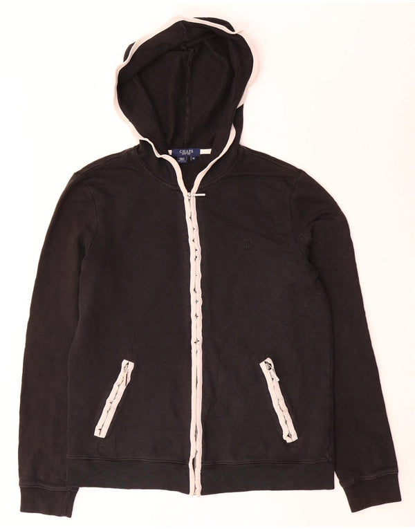 Maglione con cappuccio e zip da donna Chaps UK 14 medio nero
