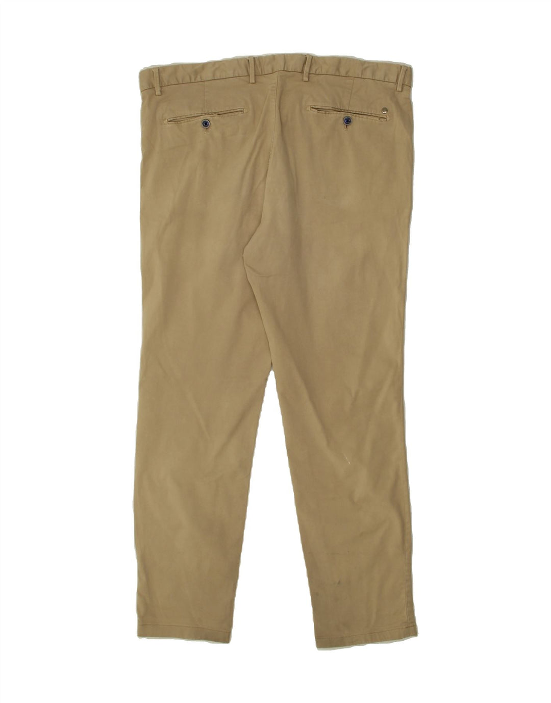 MASSIMO DUTTI Mens Slim Chino Trousers EU 46 Small W36 L29 Beige Vintage Massimo Dutti and Second-Hand Massimo Dutti from Messina Hembry 