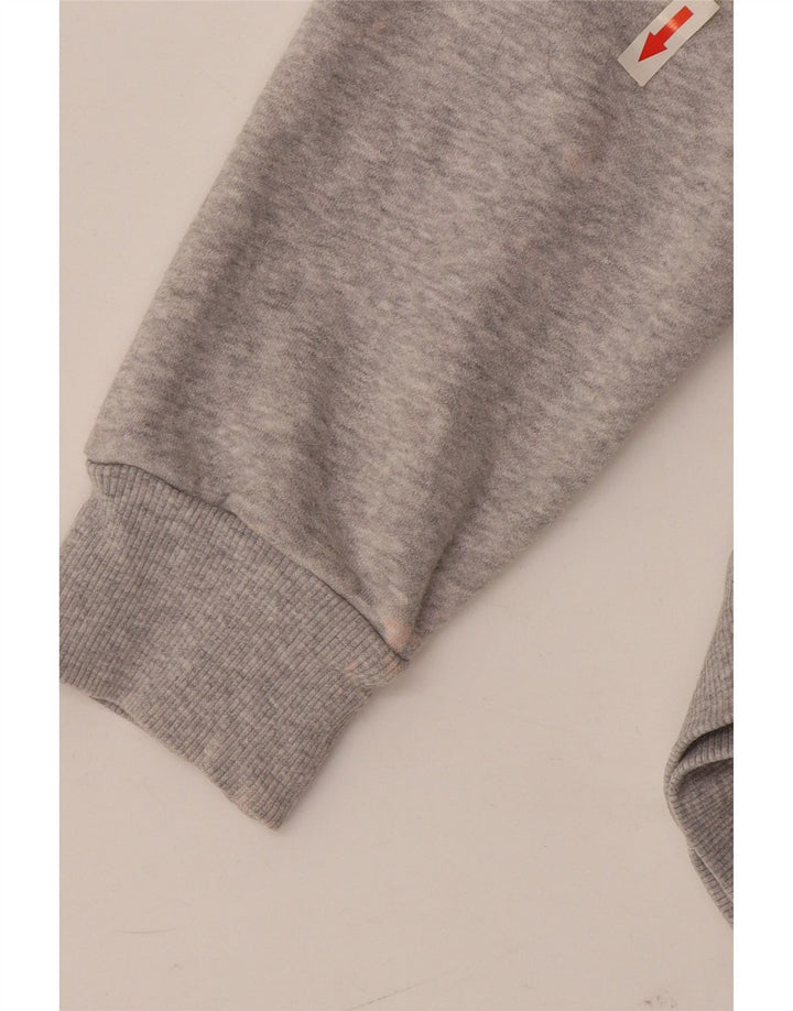 Felpa grafica da donna Puma in cotone grigio medio