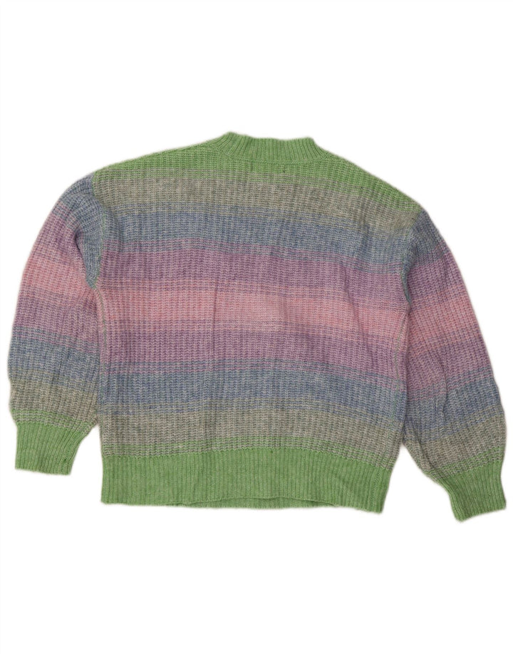 Maglione maglione girocollo da donna Marks & Spencer UK 14 medio multicolore