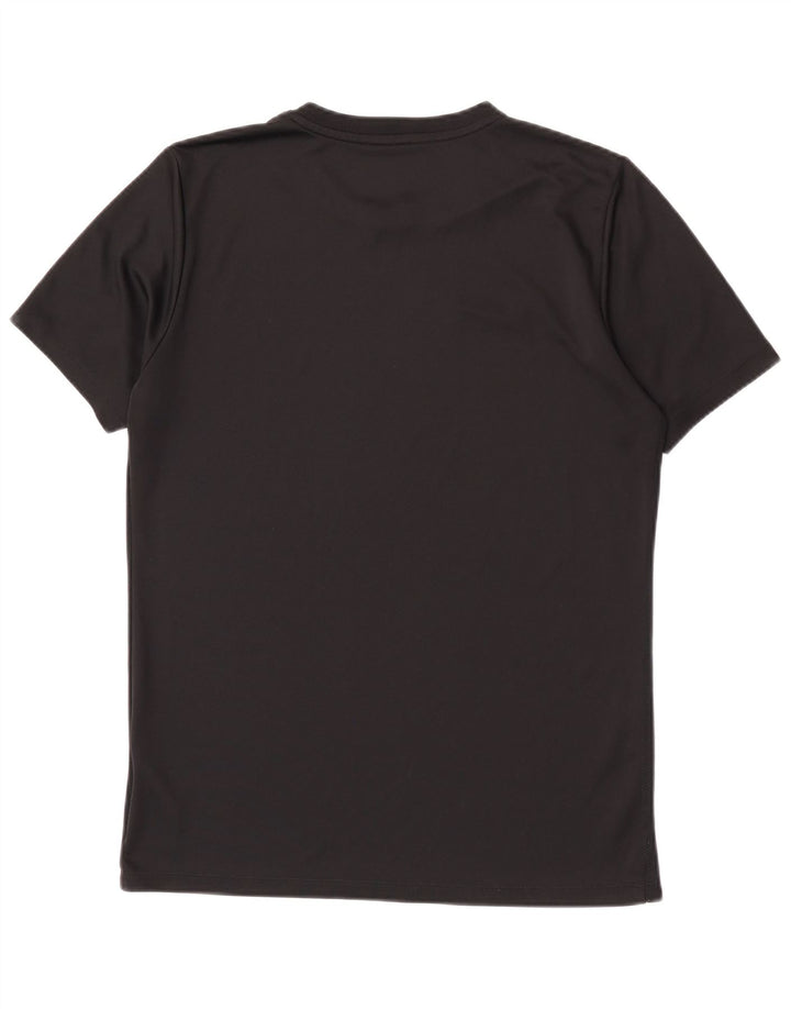 T-shirt Nike Dri Fit da uomo, grande, in poliestere nero