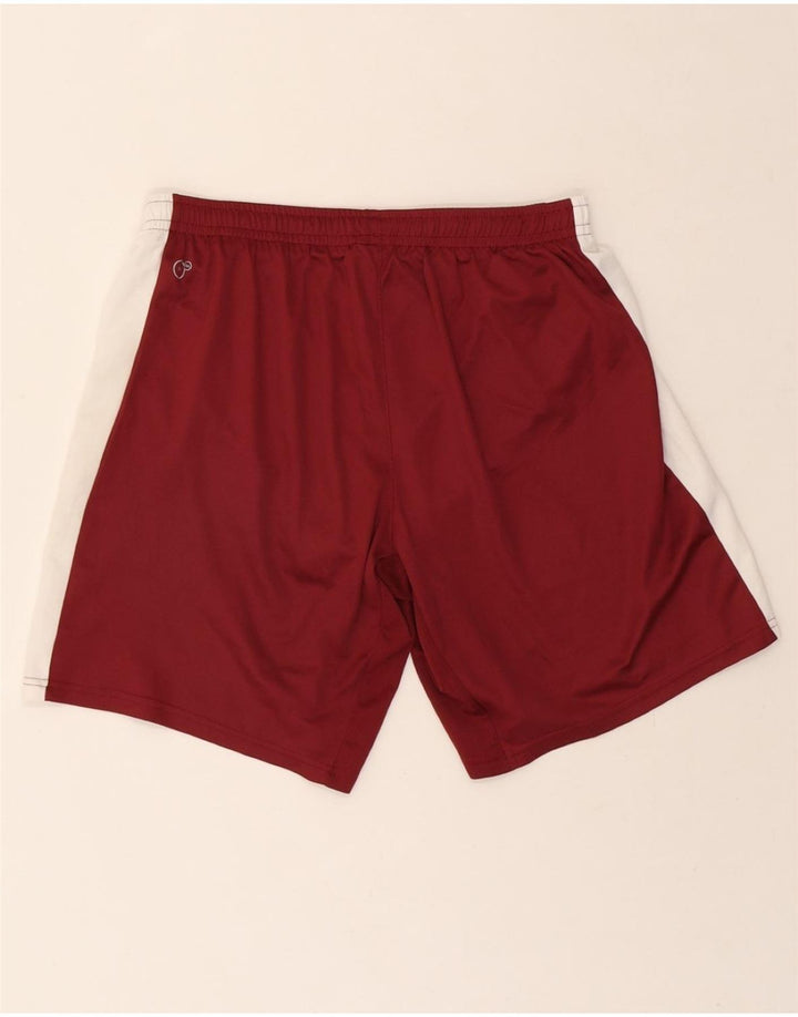 PUMA Mens Sport Shorts Large  Burgundy Colourblock Vintage Puma and Second-Hand Puma from Messina Hembry 