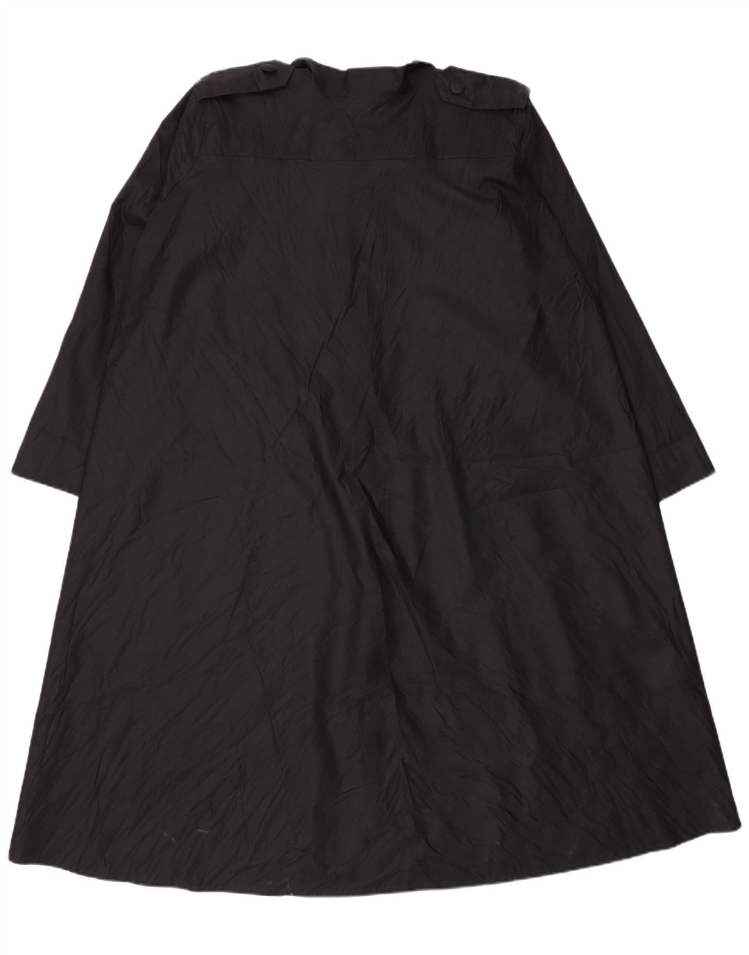 Trench da uomo vintage UK 14 medio nero