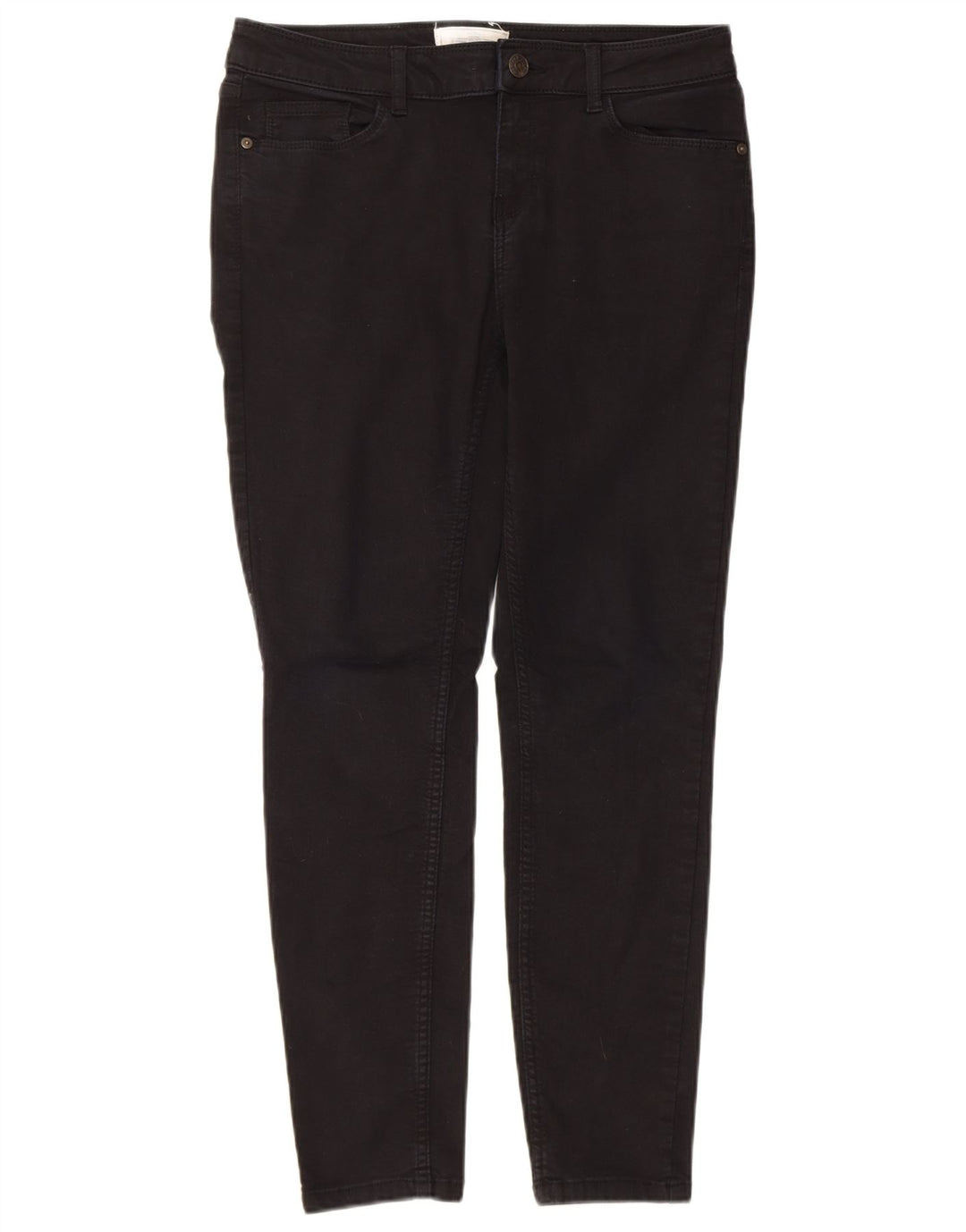 FAT FACE Womens Skinny Jeans UK 12 Medium W30 L29 Black