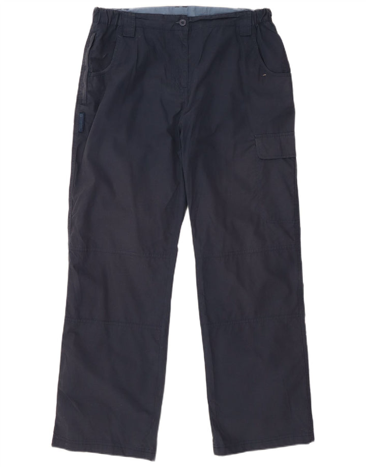 MOUNTAIN WAREHOUSE Pantaloni cargo da donna UK 12 Medi W32 L28 Blu navy