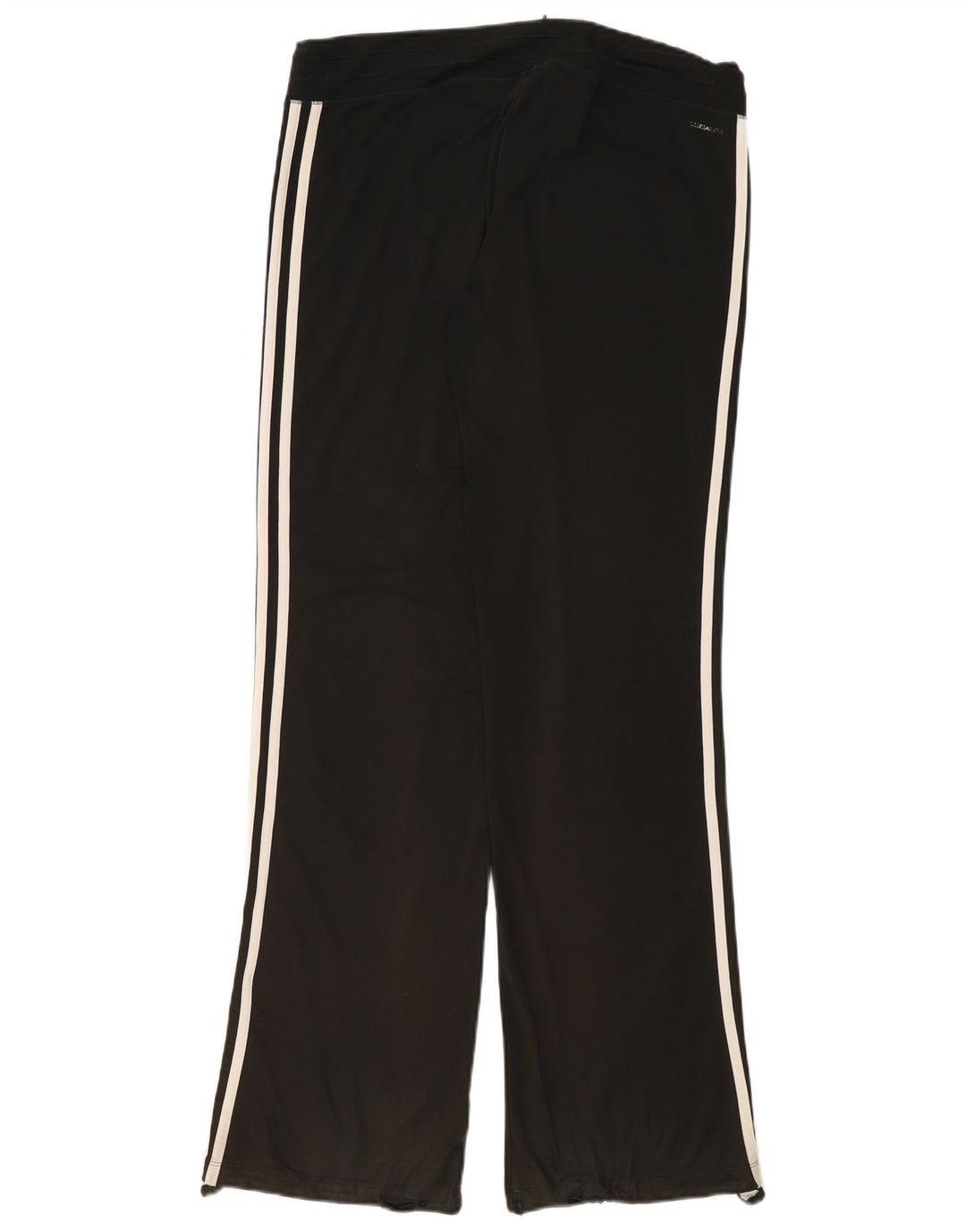 Adidas Womens Climalite Tracksuit Trousers UK 12/14 Medium Black Polyester