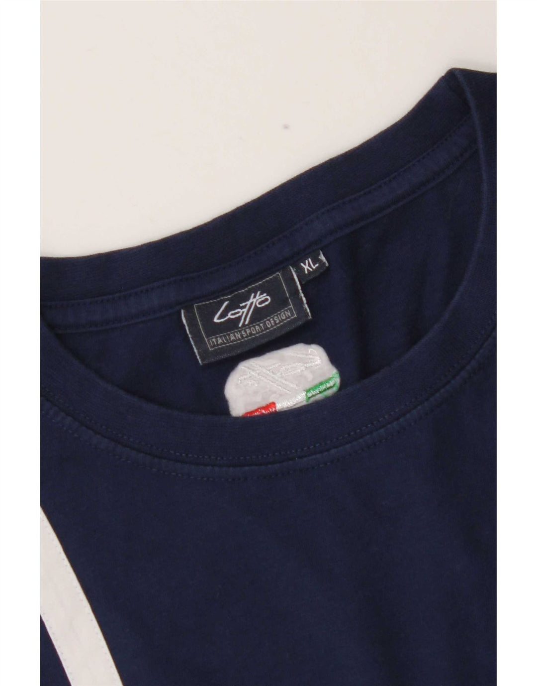 T-shirt da uomo Lotto Top XL Blu navy