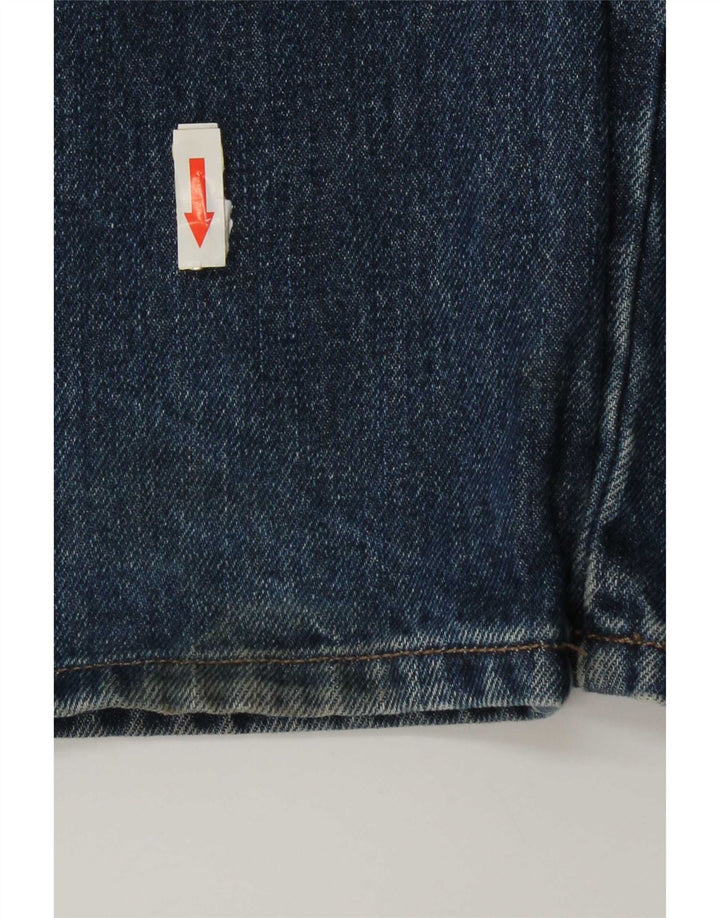 Jeans dritti da uomo Wrangler vestibilità regolare W36 L34 cotone blu