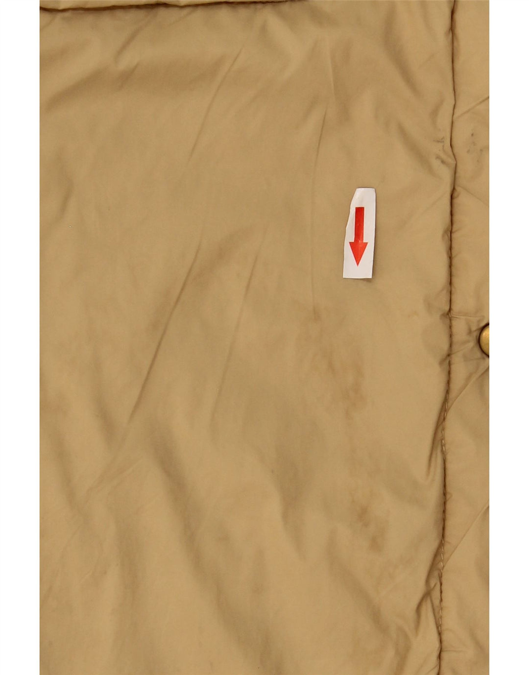 Soprabito da donna Zara UK 16 grande poliestere beige