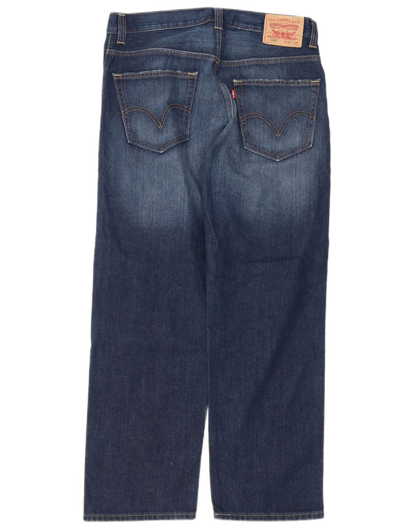 Levi's Uomo 559 Jeans dritti dalla vestibilità rilassata W34 L30 Cotone blu navy