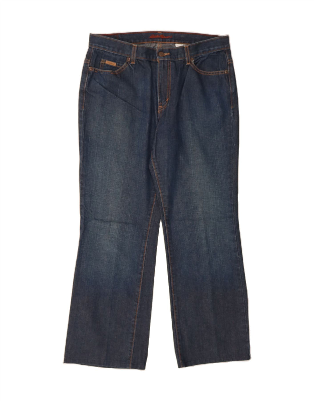 EDDIE BAUER Womens Regular Straight Jeans US 12 Large W32 L28 Blue Cotton Vintage Eddie Bauer and Second-Hand Eddie Bauer from Messina Hembry 