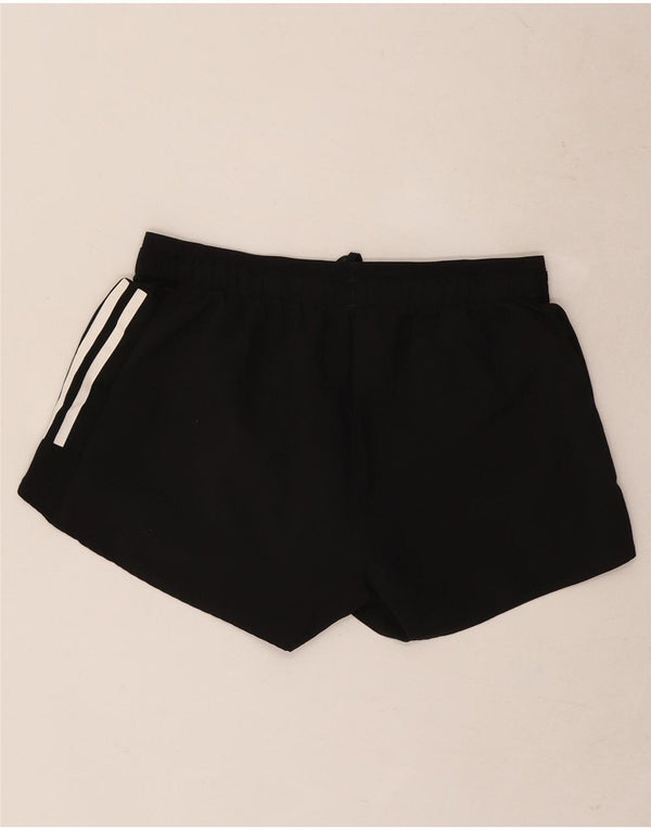 Pantaloncini sportivi Adidas Aeroready da donna UK 10 piccoli poliestere nero