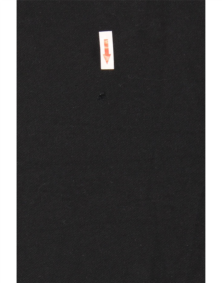 Polo KAPPA da uomo XL in cotone nero