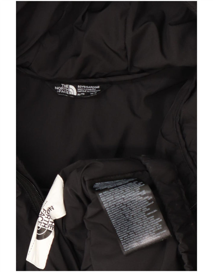 Giacca imbottita con cappuccio The North Face da ragazzo 14-15 anni XL poliestere nero
