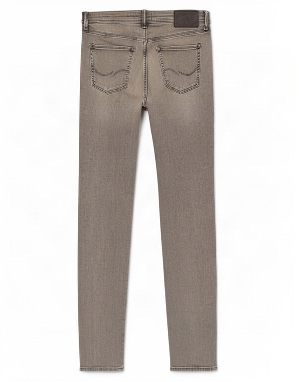 Jeans slim da uomo Jack & Jones Liam W32 L34 cotone grigio