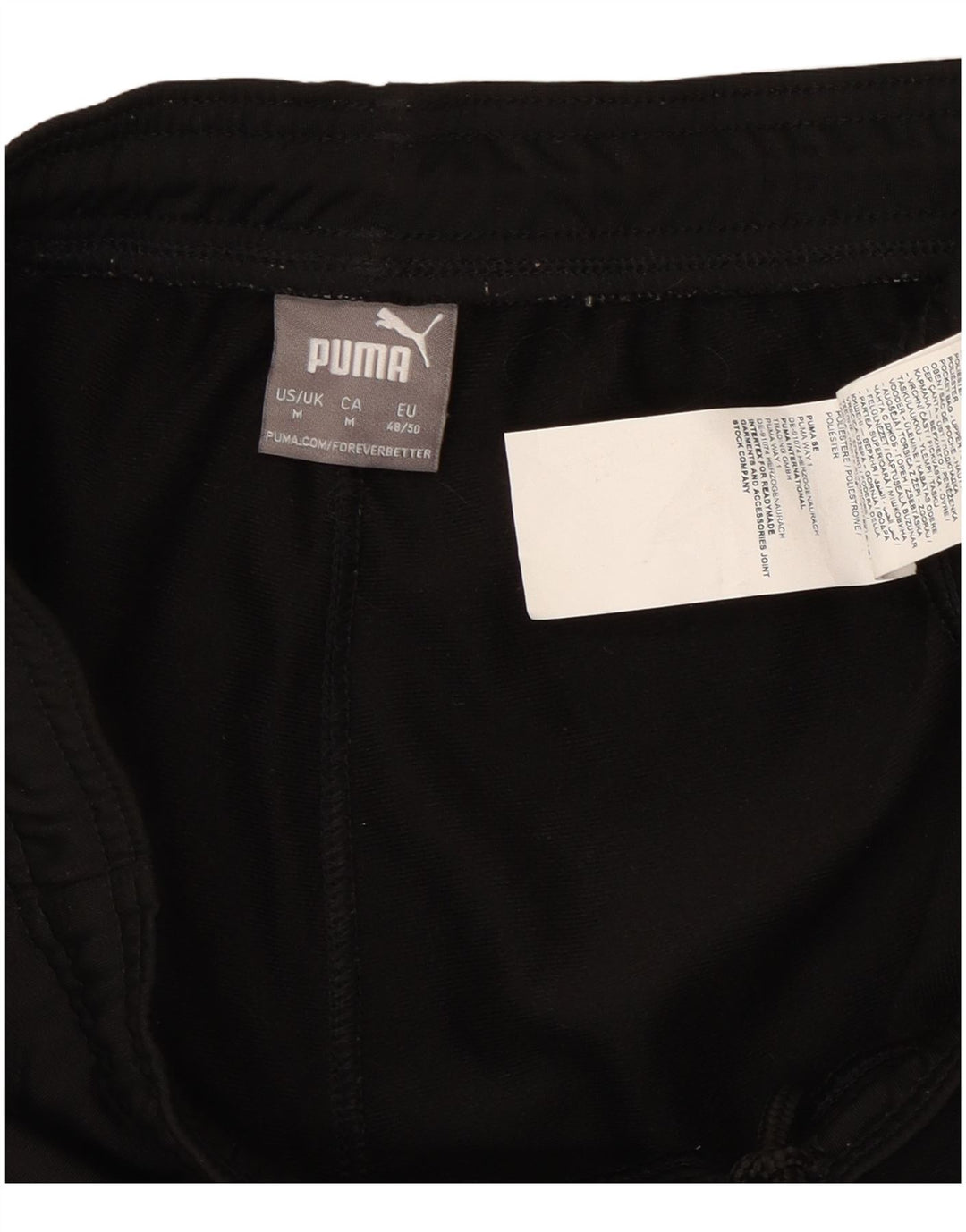 Pantaloni da tuta da uomo PUMA Medium Nero Poliestere