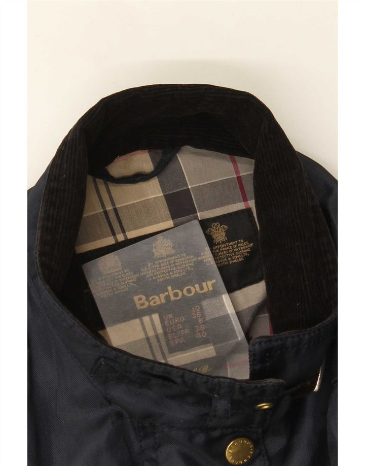 Giacca da donna Barbour Utility UK 10 Small Poliestere blu navy