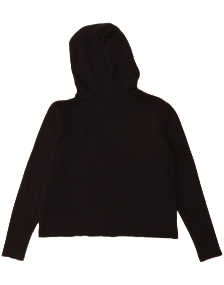 Maglione con cappuccio grafico oversize da donna WRANGLER UK 10 piccolo cotone nero