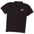 Polo Puma da uomo XL in cotone nero