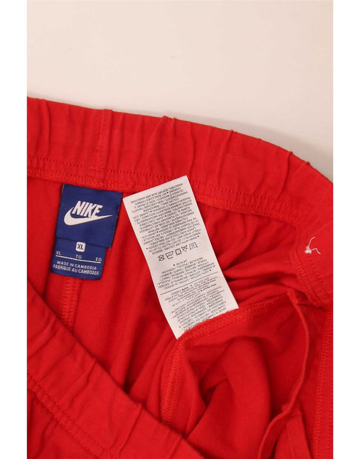 Pantaloncini sportivi Nike da uomo XL in cotone rosso