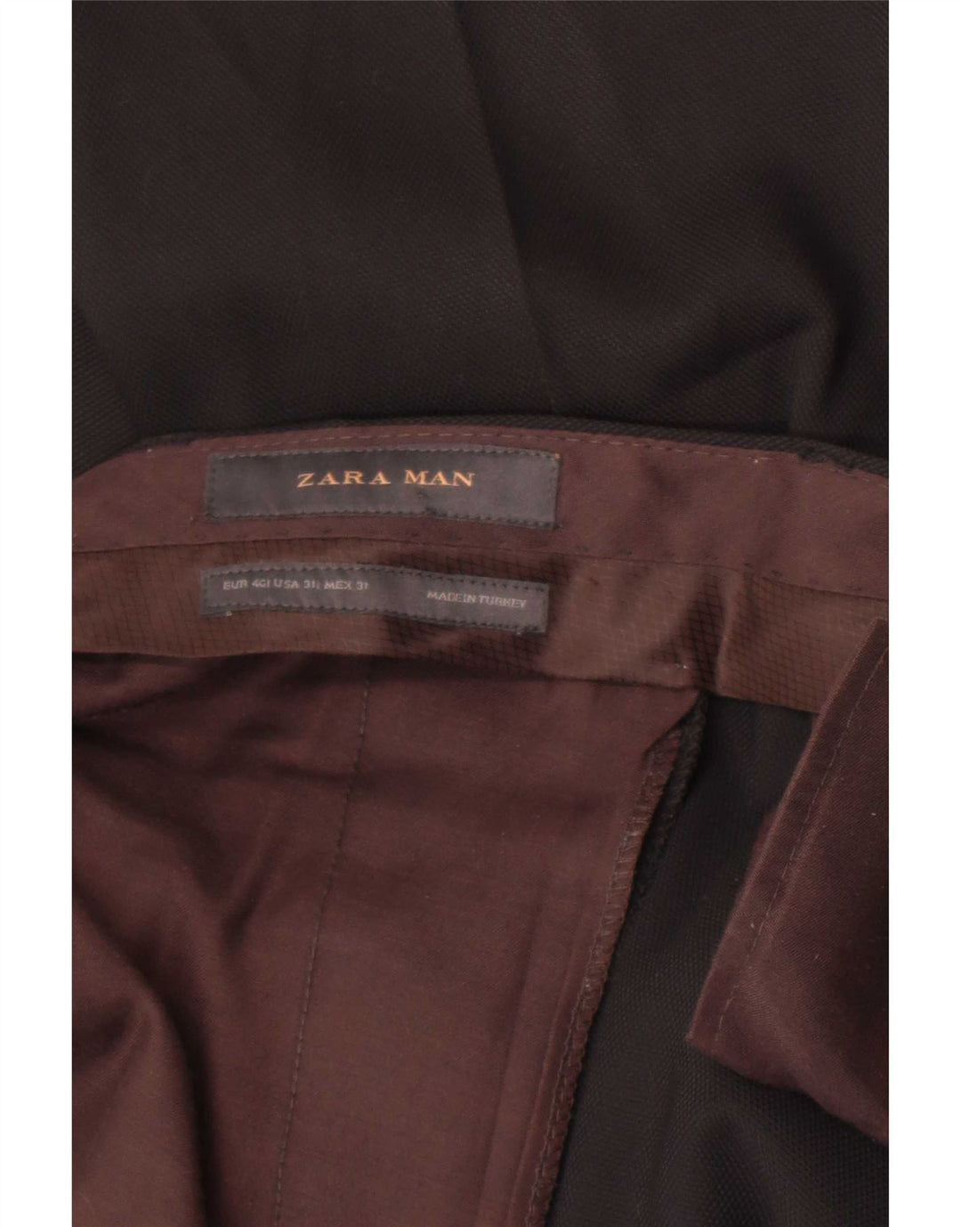Pantaloni chino slim da uomo Zara EU 40 medi W31 L32 neri