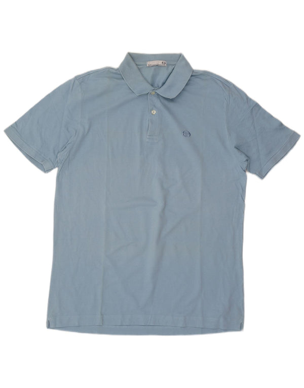SERGIO TACCHINI Polo Milano Uomo IT 56 2XL Blu Cotone