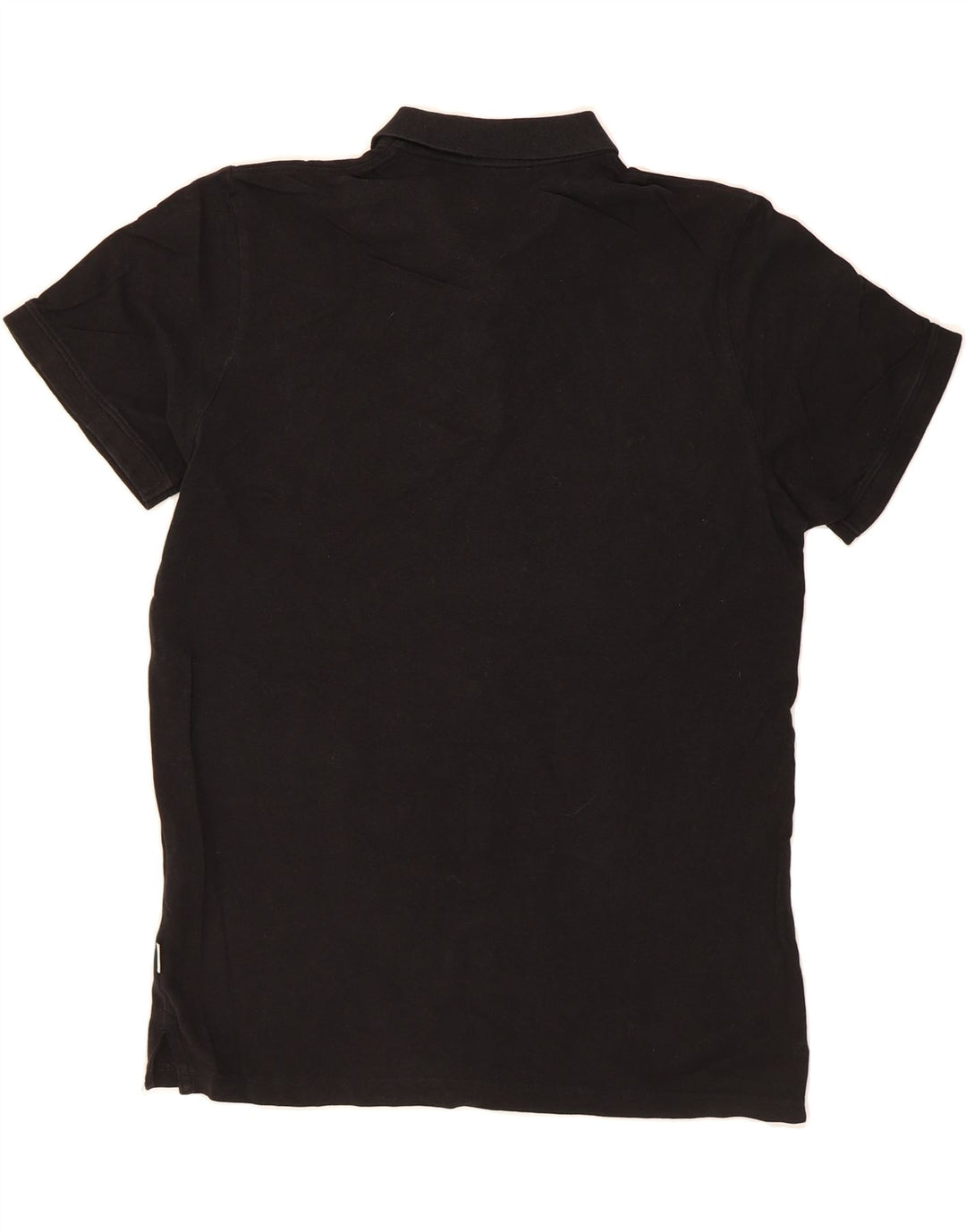 JACK & JONES Mens Polo Shirt XL Black Cotton Vintage Jack & Jones and Second-Hand Jack & Jones from Messina Hembry 