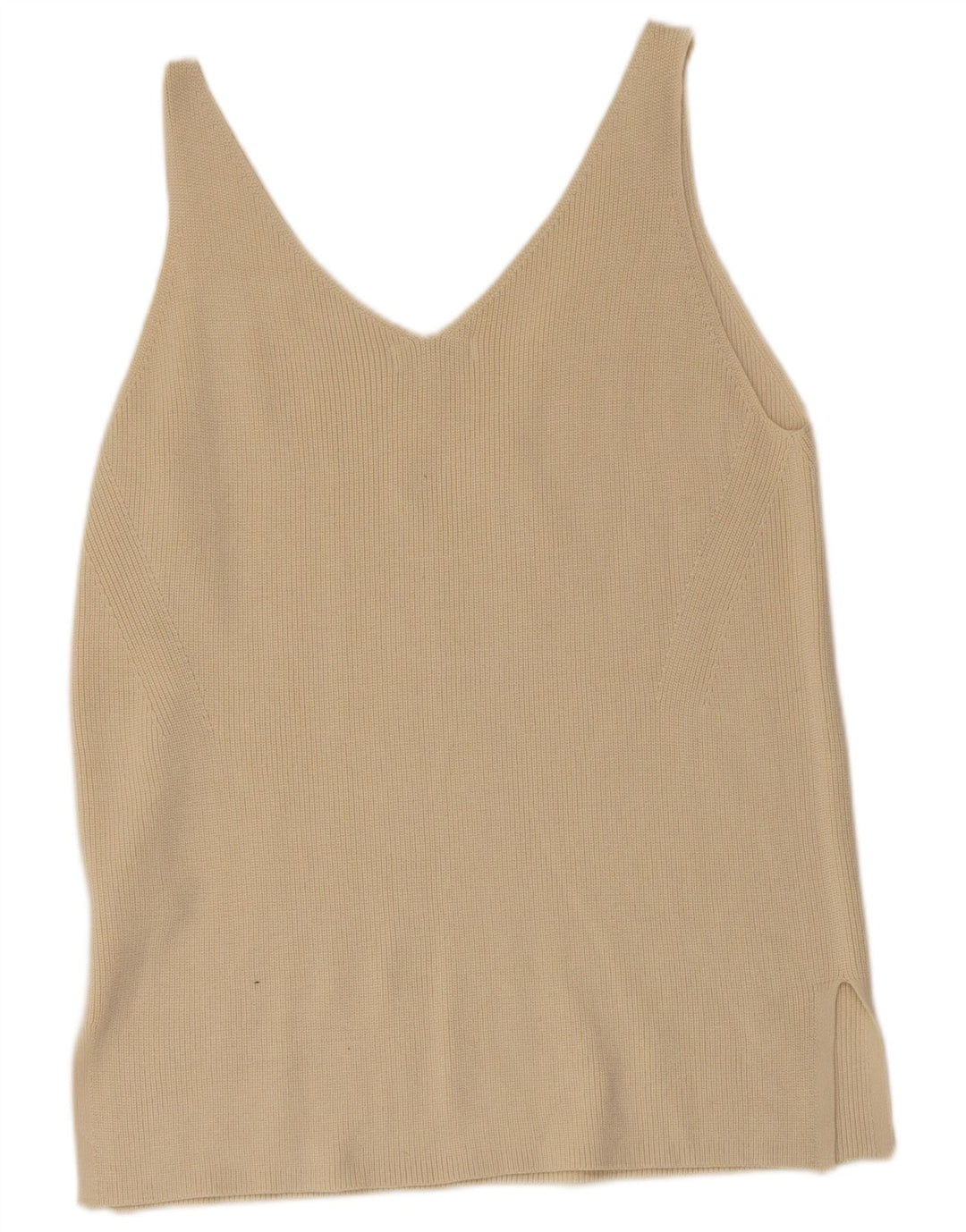 Canotta da donna Marks & Spencer UK 14 grande cotone beige