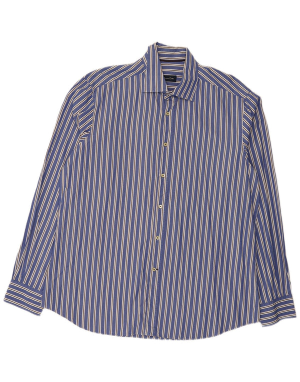 Camicia da uomo Massimo Dutti 2XL a righe blu